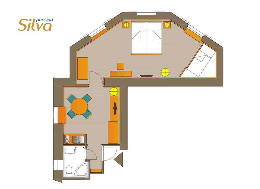 Pension Silva Špindlerŭv Mlýn 客房 照片